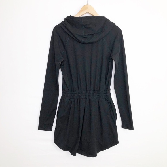 Talulah Black small hooded skort hooded romper - Picture 2 of 12